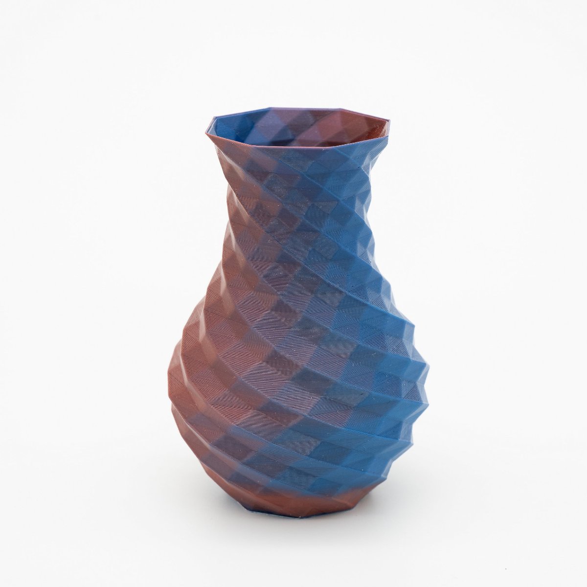 red blue silk pla sting3d