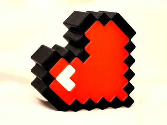 Minecraft Heart Box- Κουτί καρδιά Minecraft
