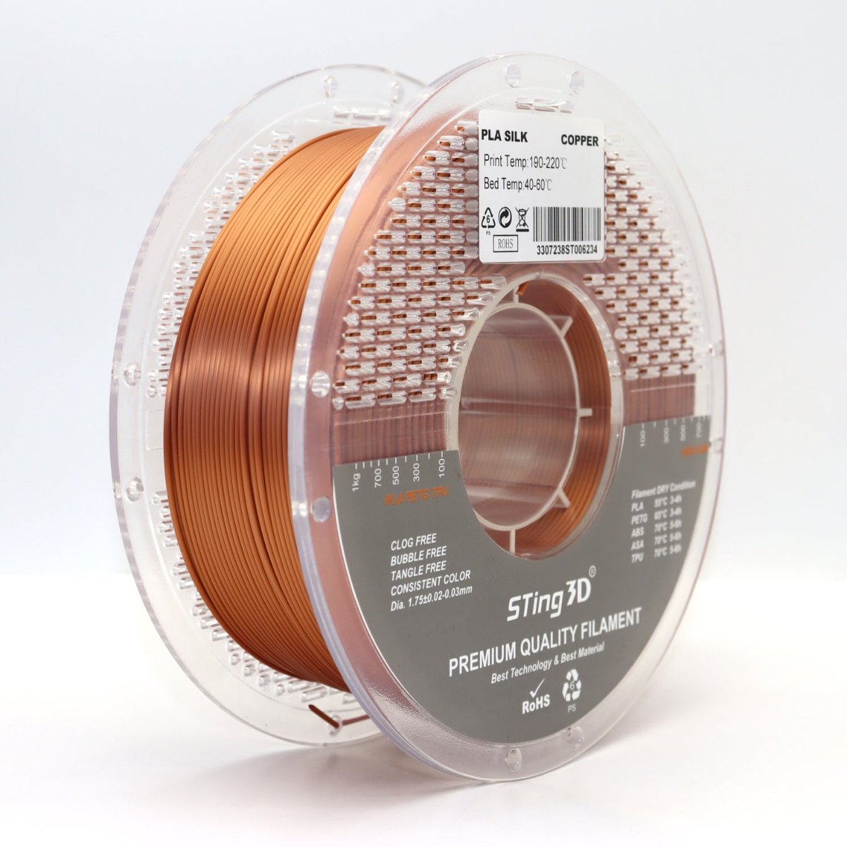 sting3d silk copper